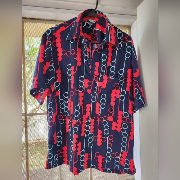 Manuhealii Other - Manuhealii Mens Pullover Aloha Shirt (M)